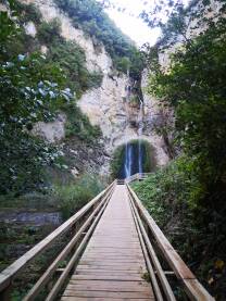 Prilaz vodopadu Blihe kod Sanskog mosta