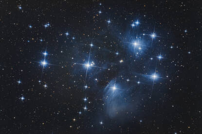 Otvoreni zvjezdani skup M45 Plejade