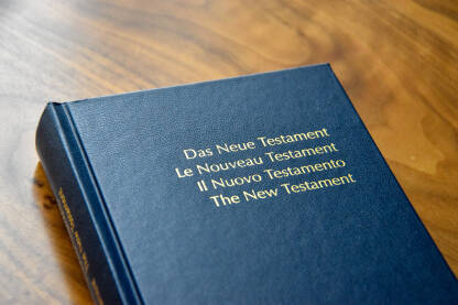 Novi zavjet, literatura religije Crkva Isusa Hrista svetaca posljednjih dana, poznatije pod nazivom mormoni.