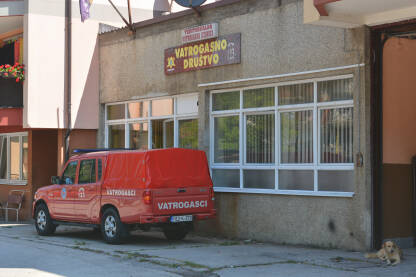 Vatrogasno društvo, Vatrogasna jedinica Srebrenica. Terensko vozilo vatrogasaca.