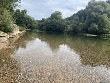 Rijeka Sana, gradska plaža Alina Luka, Ključ