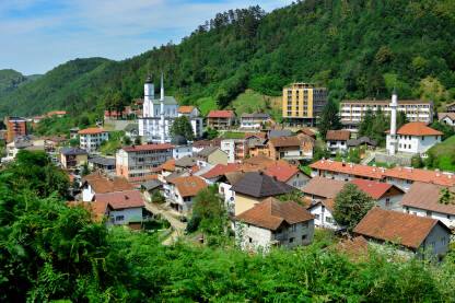 Panoramski pogled na Srebrenicu