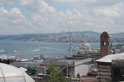 Pogled na Bosfor. Istanbul, Turska.