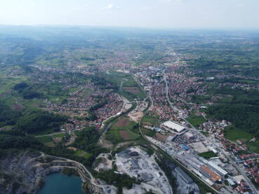 Naeljeno mjesto i sjedište opštine Srebrenik