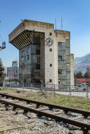Željeznička stanica, zgrada kontrole saobraćaja, Sarajevo
