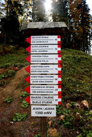 Putokazi za planinare, Ravna planina