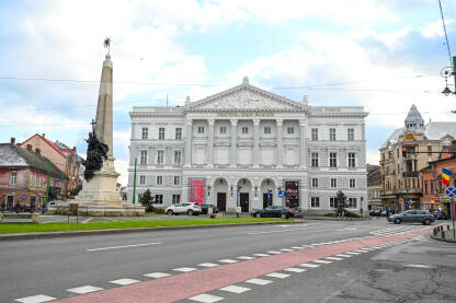 Arad, Rumunija, historijske zgrade u centru grada.