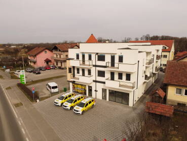 Sjedište firme Eurotaxi u Brčkom, fotografija iz zraka