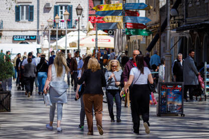 Dučićeva ulica je centralna pješačka zona u Trebinju. Prolazi kroz stari dio grada ispod čuvenih trebinjskih platana.