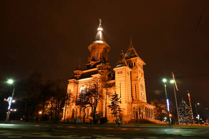 Pravoslavna metropolitanska katedrala u Temišvaru, Rumunija.