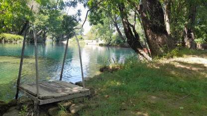 Rijeka Trebižat kod Čapljine u Bosni i Hercegovini