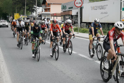 Učesnici Biciklističke utrke, Tour of Bosnia and Herzegovina 2026 godine, etapa kroz Jablanicu.