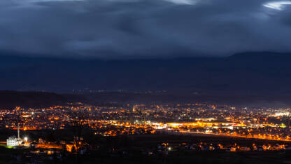 Pogled na grad Bihać sa Spahića