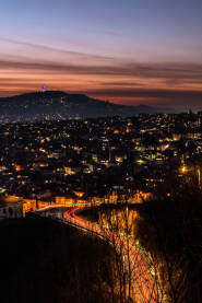 Noćna fotografija Sarajeva