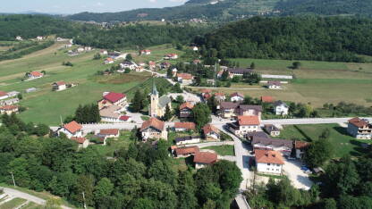 Selo Lepenica, općina Kiseljak