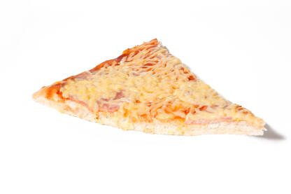 Pizzeta- komad Pice Pizzeta- komad pice na bijeloj pozzadini