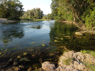 Rijeka Sana kod sela Usorci, Oštra Luka