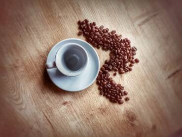 Kafa je topli napitak koji se gaji u 70 zemalja.
Njeno zeleno zrno je prži kasnije melje i spremno je za kuvanje.