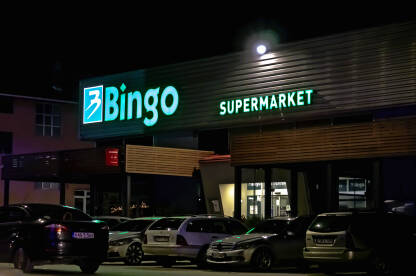 Bingo market, Jablanica Ulaz u Tržni centar "Bingo Jablanica"