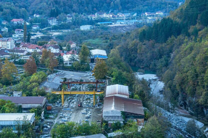 Industrijska zona u Jablanici.