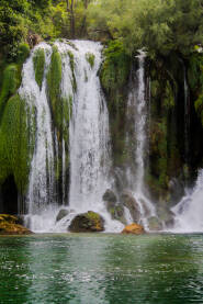Vodopad Kravica na rijeci Trebižat. Bosna i Hercegovina