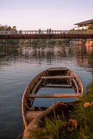 Smaragdni most iznad rijeke Une u Bihaću.