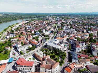 Grad Brčko, centralna ulica