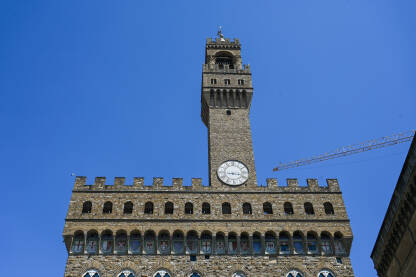 Firenza, Italija: Palazzo Vecchio je gradska vijećnica u Firenci. Vijećnica se nalazi na trgu Piazza della Signoria.