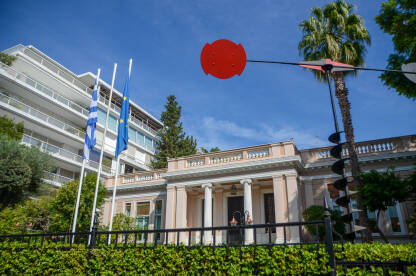 Atina, Grčka: Predsjednička rezidencija. Službena rezidencija predsjednika Grčke Republike.