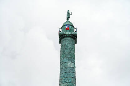 Place Vendome u Parizu Pariz, Francuska: Place Vendome, trg u gradu. Historijske zgrade u centru grada.
