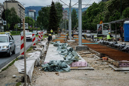 Rekonstrukcija tramvajske pruge u Sarajevu