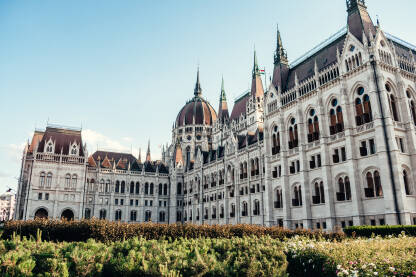 Mađarski parlament. Neogotički stil. Budimpešta.
