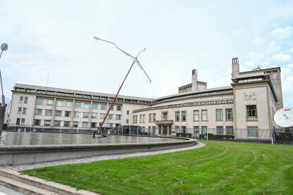 Den Haag, Nizozemska: Međunarodni krivični sud za bivšu Jugoslaviju. Zgrada MKSJ-a u Haagu.