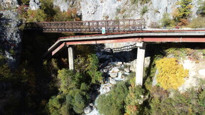 Most na rijeci Ljuta - Dindol.